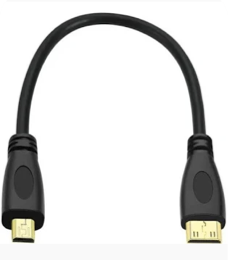 micro-HDMI to HDMI cable